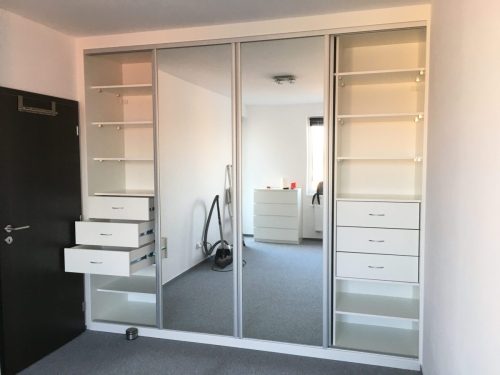 Vestavná skříň do ložnice Plzeň Radčice